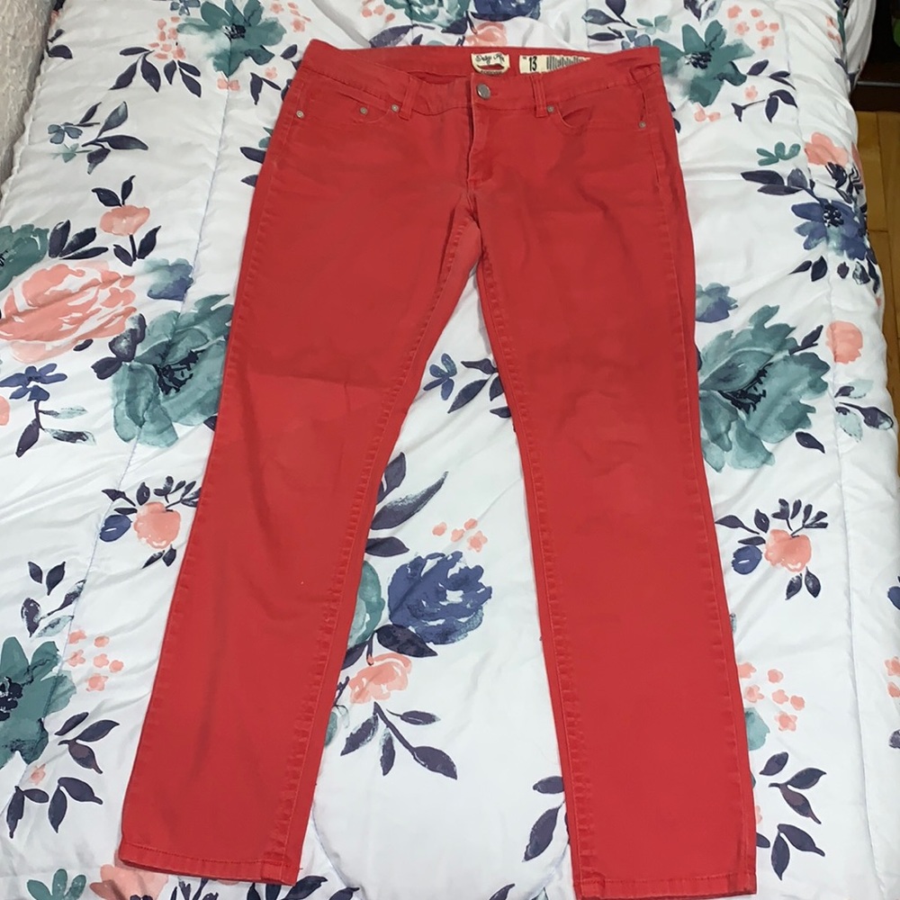 Indigo Rein Red Jeans